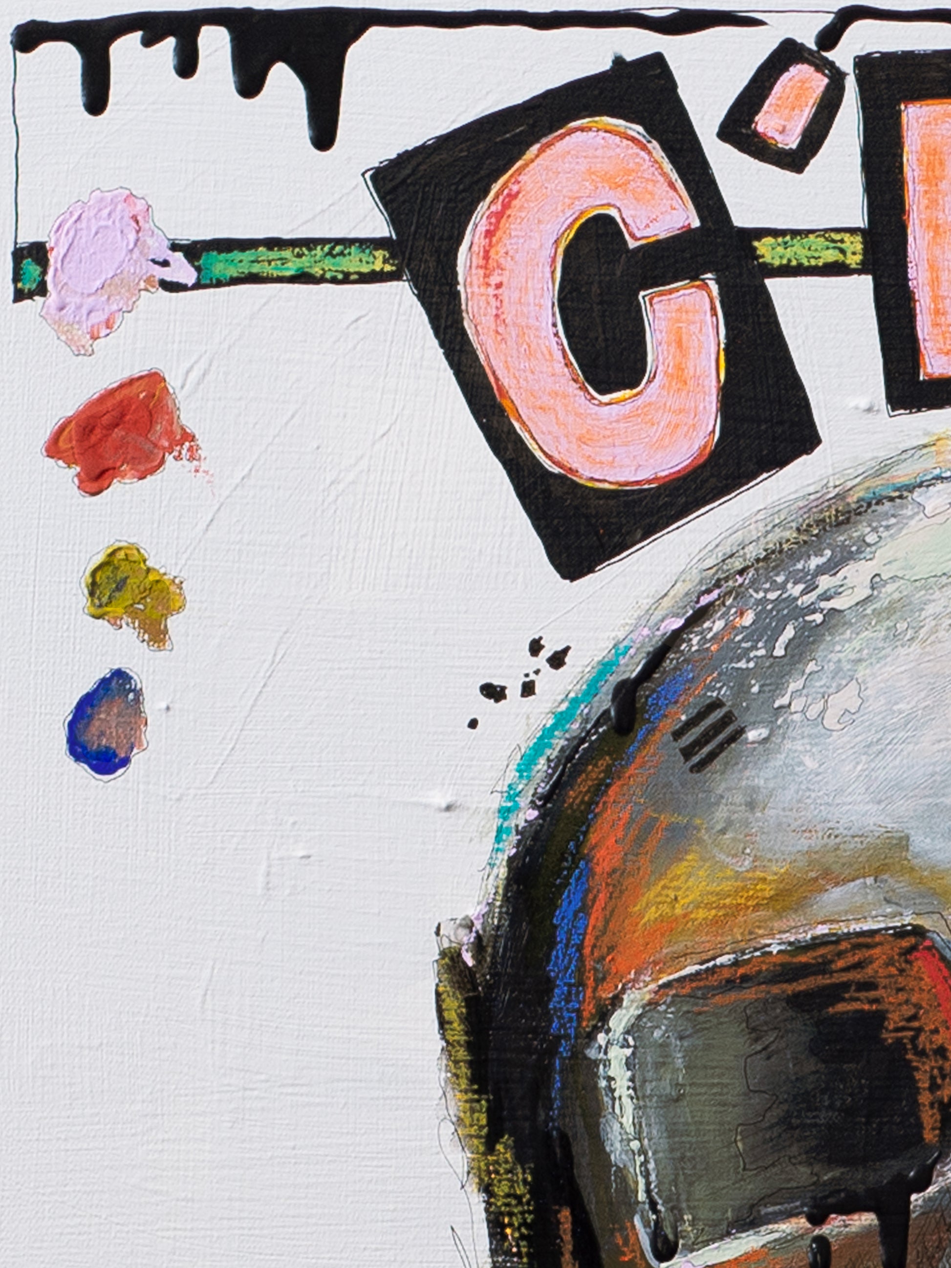 Original mixed media painting on canvas | Emerging contemporary artist Kate Jensen  | Katejjj.shop