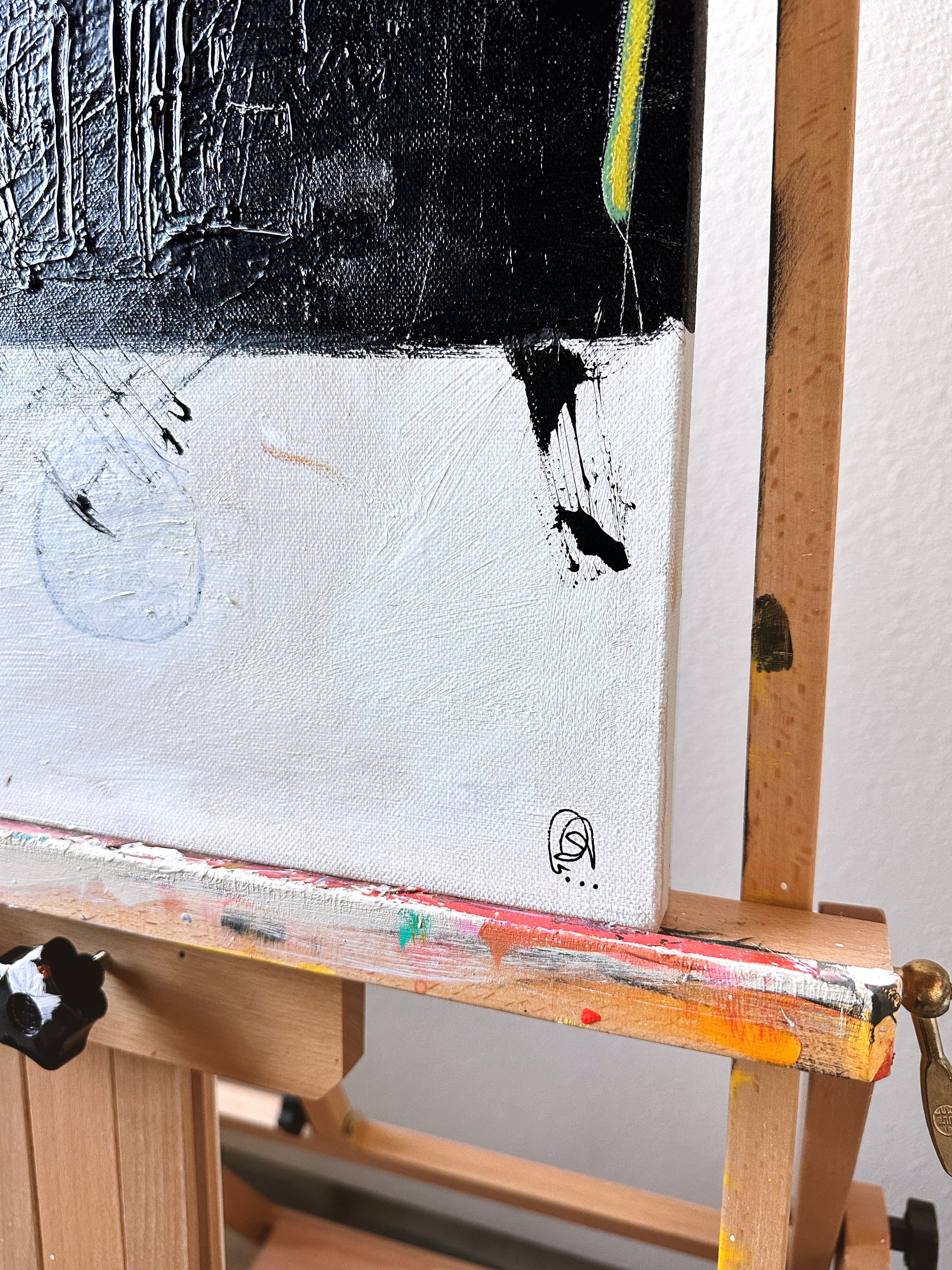 Original mixed media painting on canvas | Emerging contemporary artist Kate Jensen | Katejjj.shop