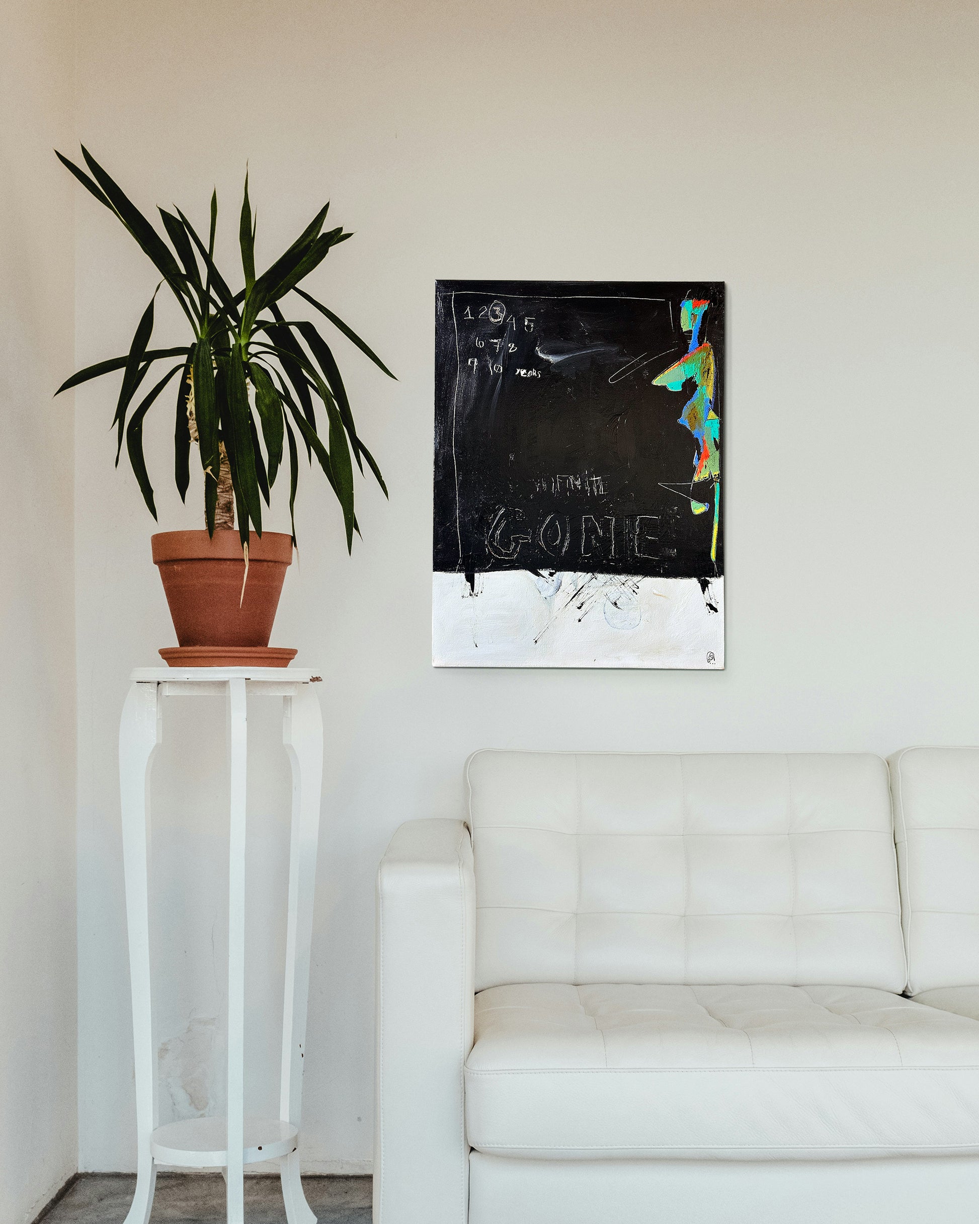 Original mixed media painting on canvas | Emerging contemporary artist Kate Jensen | Katejjj.shop