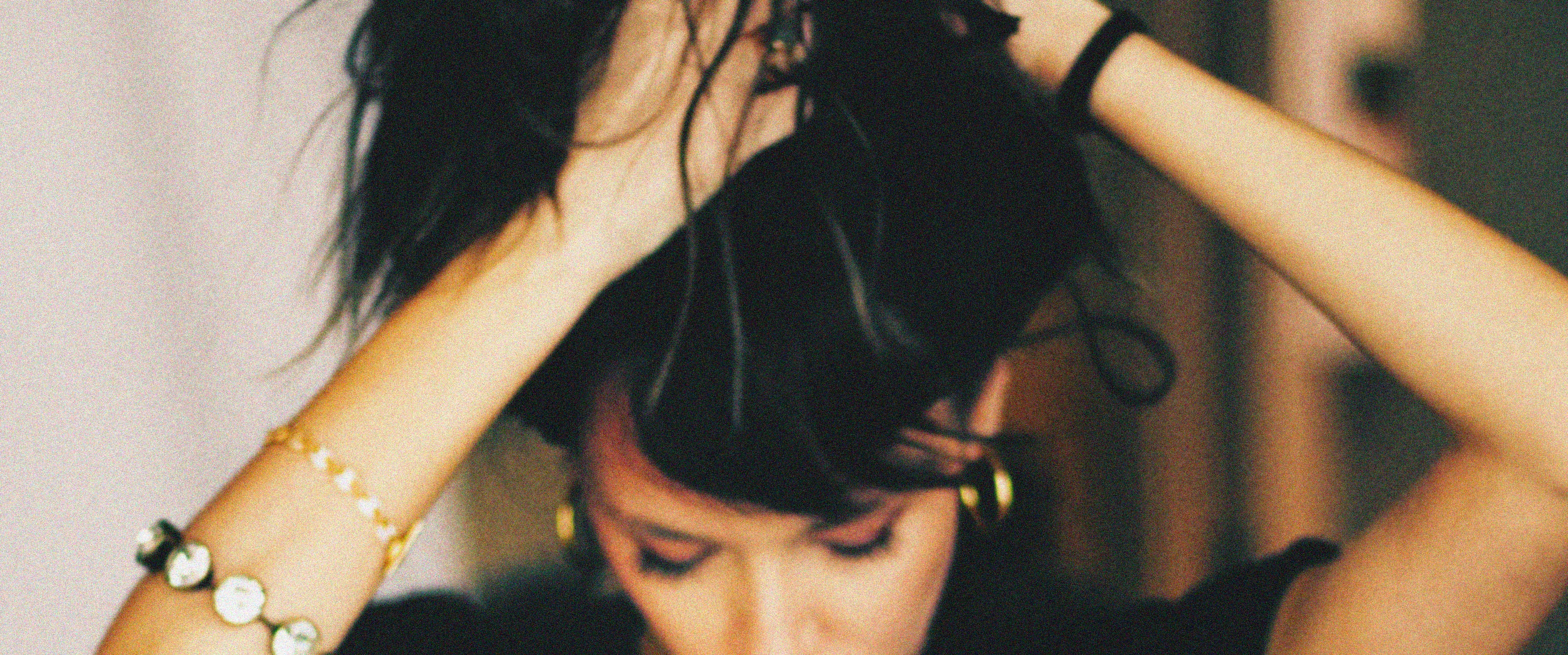 Lifestyle photograph of contemporary artist, Kate.jjj.