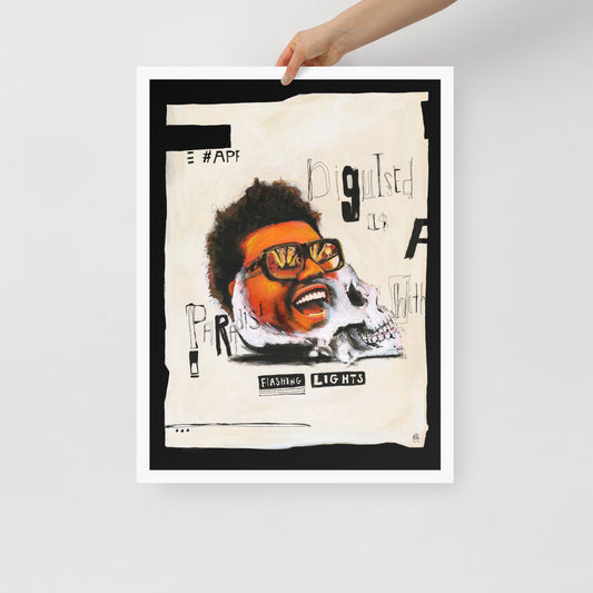 "Fine art framed print on matte paper of mixed media collage painting | Emerging contemporary artist Kate Jensen  | Katejjj.shop"