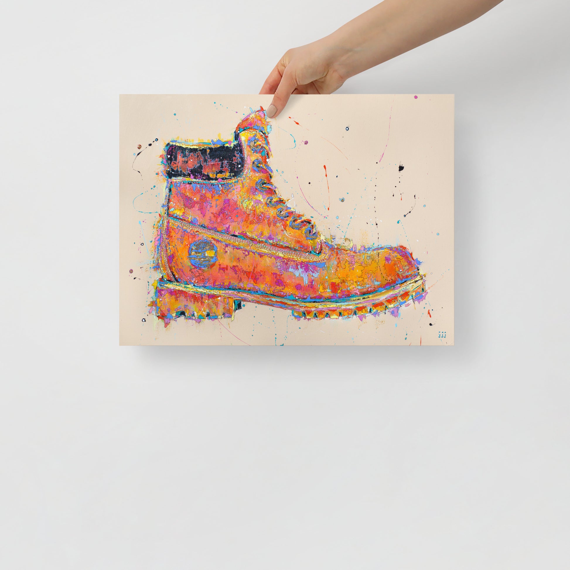"Fine art print on matte paper of Timberland acrylic painting | Emerging contemporary artist Kate Jensen  | Katejjj.shop"