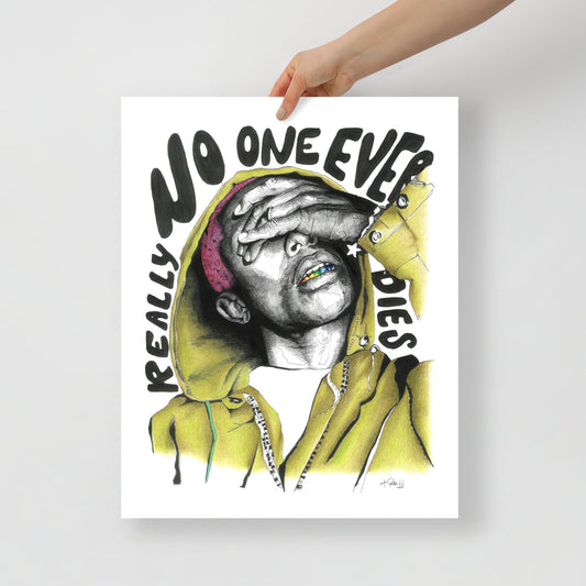 "Fine art print on matte paper of Pharrell Williams illustration | Emerging contemporary artist Kate Jensen  | Katejjj.shop"