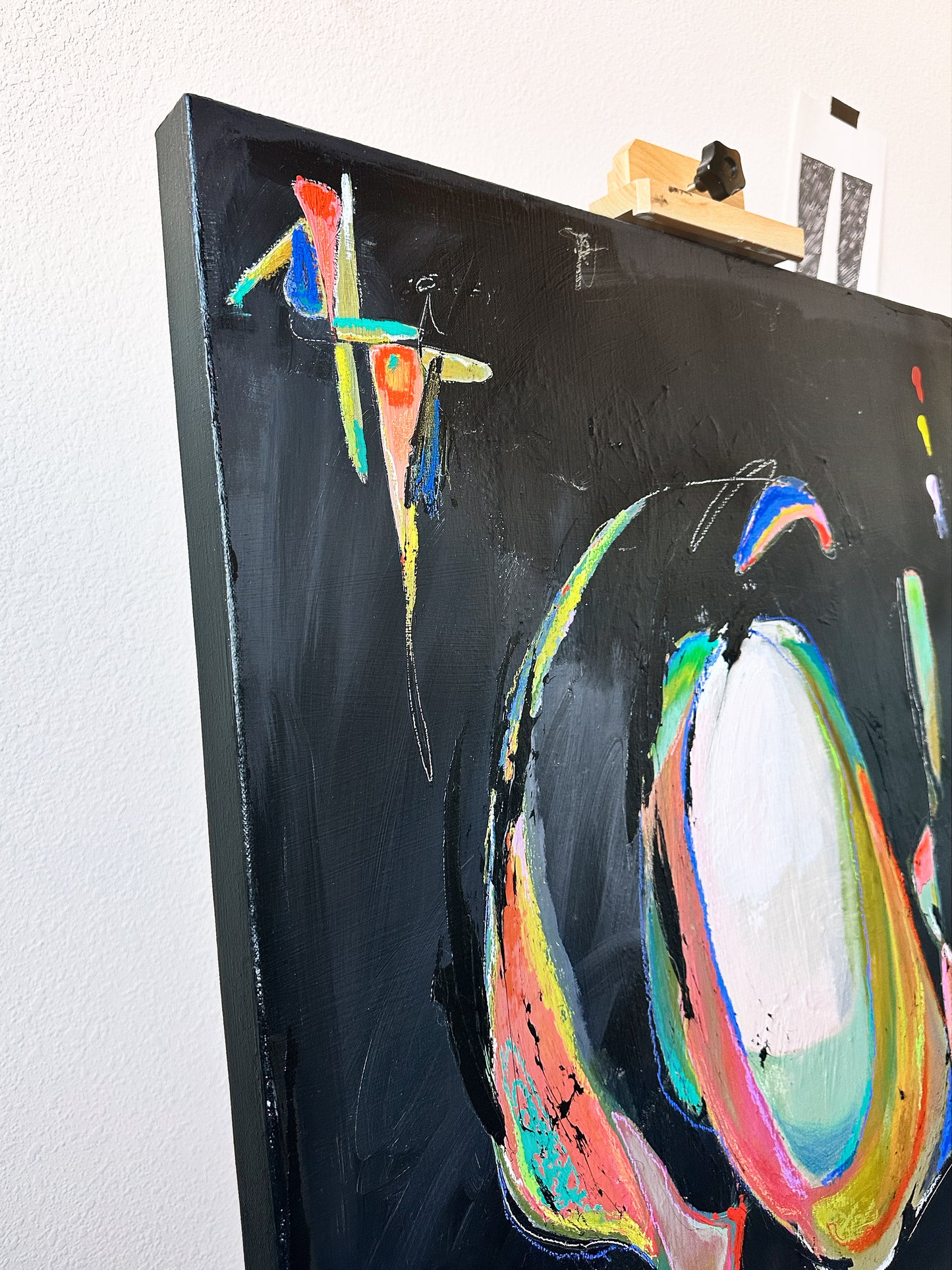 Original mixed media painting on canvas | Emerging contemporary artist Kate Jensen | Katejjj.shop